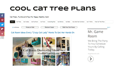Desktop Screenshot of coolcattreeplans.com